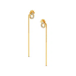Joyalukkas 22Kt Gold Drop Earring - 2.62 g image 4