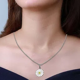 Utkarsh Floral Pendants with Chains image 3