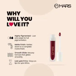 mars Lip Color With Superfine Matte Finish Formula image 3