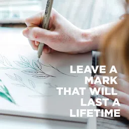 gelly Sakura Pigma Micron Fineliner Pens-Archival Black Ink Pens-Assorted Point Sizes Fineliner Pen image 4