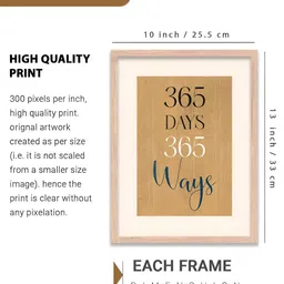 Kotart Set Of 2 Gold-Toned & Black Wood Wall Paintings image 5