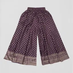 AKKRITI BY PANTALOONS Girls Floral Embroidered Kurta with Palazzos & Dupatta image 2