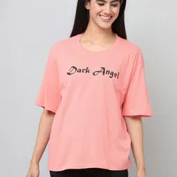 YOZZ BY Women Typography Printed 1 T-shirt-picture-33