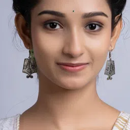 Look and Adorn Geometric Drop Earrings-picture-27