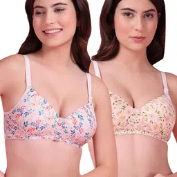 SHYAM SONS FLAIR Floral Bra Full Coverage Lightly Padded-picture-12