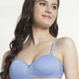 SkyBeauty Medium Coverage Lightly Padded Non-Wired Cotton T-shirt Bra-picture-20