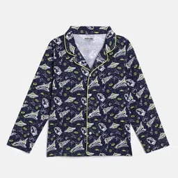 mackly Boys Printed Night suit image 5