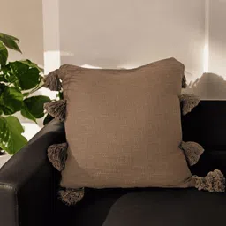 LUSHLYF Brown Set of 4 Quirky Square Cushion Covers image 3