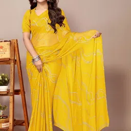 KALINI Poly Chiffon Saree-picture-10