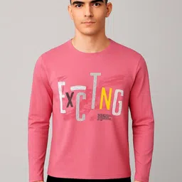 SANDPIPER Typography Printed Long Sleeves Cotton T-shirt-picture-40