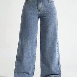 Aadvi Fashion Women Comfort High-Rise Highly Distressed Light Fade Acid Wash Stretchable Jeans-image-0