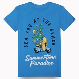 Gini and Jony Boys Graphic Printed Round Neck Cotton T-shirt-picture-0