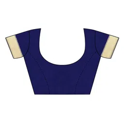 Anouk Rustic Ethnic Motifs Zari Silk Blend Handloom Banarasi Saree image 2