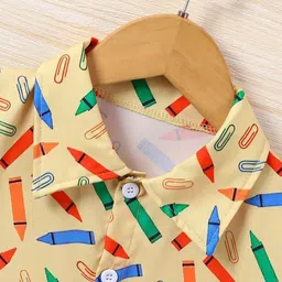 Maitri Fashion Unisex Pack of 2 Vertical Striped Cotton Casual Shirts image 3