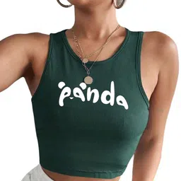 TABADTOD Print Crop Top image 3