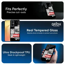 QRIOH Typography Printed Oppo Reno13 5G Back Case Mobile Accessories image 3