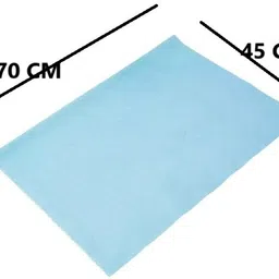 giftchowk 0 TC Cotton Crib Solid Flat Bedsheet image 2