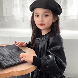 INCLUD Girls Lightweight Bomber Jacket-image-74