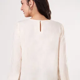 Honey by Pantaloons Women Self Design Pure Cotton Top image 2