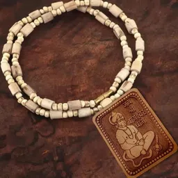 Divine souvenirs Unisex Artificial Beaded Minimal Necklace image 1