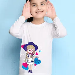 NUSYL Girls Printed T-shirt-picture-27