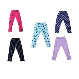 Tik Tok WEARS Girls Multi Churidar Length Leggings-picture-58