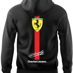 cloroot Men Full Sleeve Printed Hooded Sweatshirt image 2