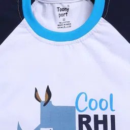 Toonyport Boys Printed T-shirt with Shorts image 4