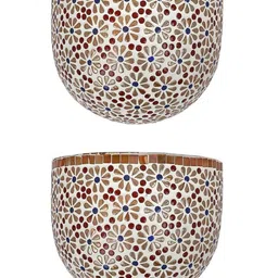 1ST TIME Uplighter White 2 Pieces Textured Spherical Shaped Wall Lamps-image-16