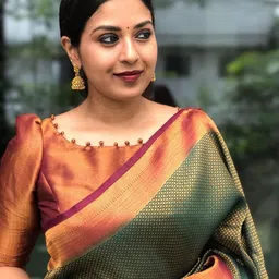 Mitera Geometric Woven Design Designer Banarasi Saree image 2