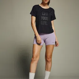 MKH Typography Printed Short Sleeves Round Neck T-shirt image 4