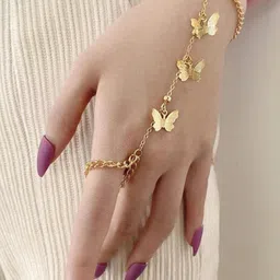 Tipsy closet Gold-Plated Stainless Steel Bracelet-picture-10