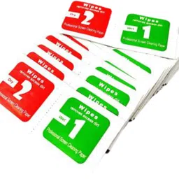 Olonga wet and Dry screen cleaning wipes Big Size for Mobiles, Laptops, Computers, Gaming-picture-17