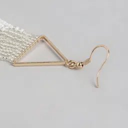 RICHEERA Artificial Beaded Contemporary Drop Earrings image 2