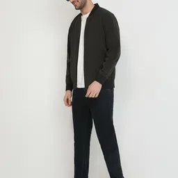 ColorPlus Mandarin Collar Bomber Jacket image 4