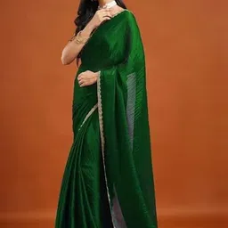 PAYAL CREATION Embroidered Pure Chiffon Maheshwari Saree-picture-19