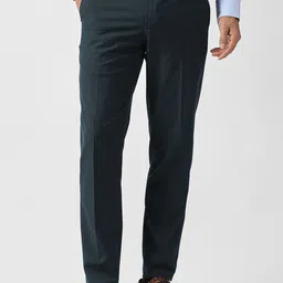 Van Heusen Men Slim Fit Mid-Rise Trousers-image-78