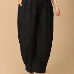 The Mom Store Women Pure Cotton High-Rise Maternity Lounge Pants-image-29