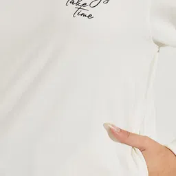 Styli Women Printed Sweatshirt image 5