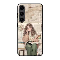 QRIOH Women Quirky Printed Samsung Galaxy S24 5G Silicone Back Case image 1