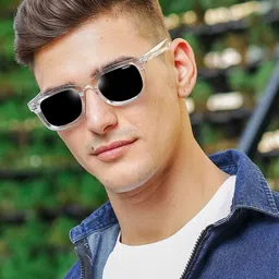 RESIST EYEWEAR Unisex Wayfarer Sunglasses with UV Protected Lens image 4