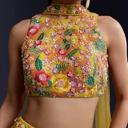 KALKI Fashion Embellished Beads and Stones Ready to Wear Lehenga & Blouse With Dupatta image 2