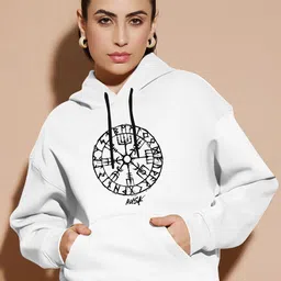 AUSK Women Graphic Printed Long Sleeves Hooded Sweatshirt-picture-17