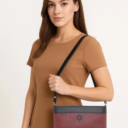 ESBEDA Women Textured Crossbody Sling Bag-image-42
