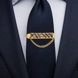 RiddhiSiddhi Fashion Brass Tie Pin-picture-19