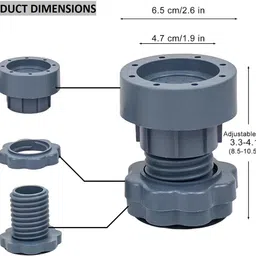 riomax Washing Machine, Air Cooler, Refrigerator, Water Cooler Material Plastic, Rubber image 2