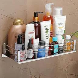 garbnoire Wall Mount Bathroom Shelf Multi-Functional Storage Shelf, Bathroom Accessories Stainless Steel Wall Shelf-picture-20