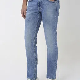 Mufti Men Skinny Fit Heavy Fade Stretchable Jeans image 2