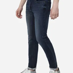 Greenfibre Men Slim Fit Light Fade Stretchable Jeans image 2