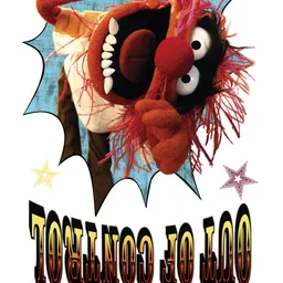 RoomMates Giant Animal Muppet Sticker - 10 Decals image 2